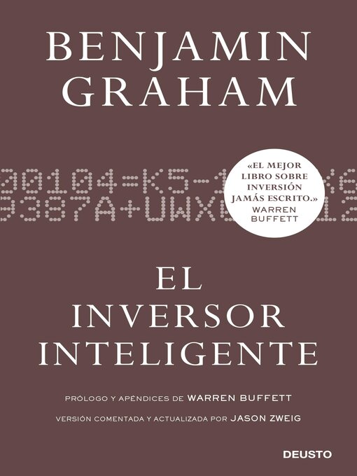 Title details for El inversor inteligente by Jason Zweig - Available